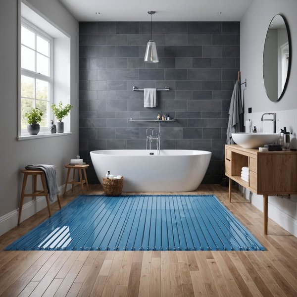 Quelles sont les étapes pour installer un plancher chauffant à eau dans une salle de bain existante sans tout démonter?