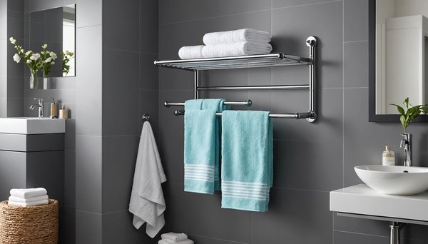 Patère sèche-serviette : alliez style et praticité dans votre salle de bain