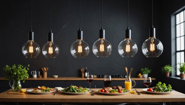 Suspensions cuisine moderne : éclairez avec créativité !